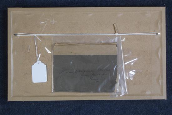 § Paul Mak (1891-1967) Assassins, 4.25 x 11.5in.
